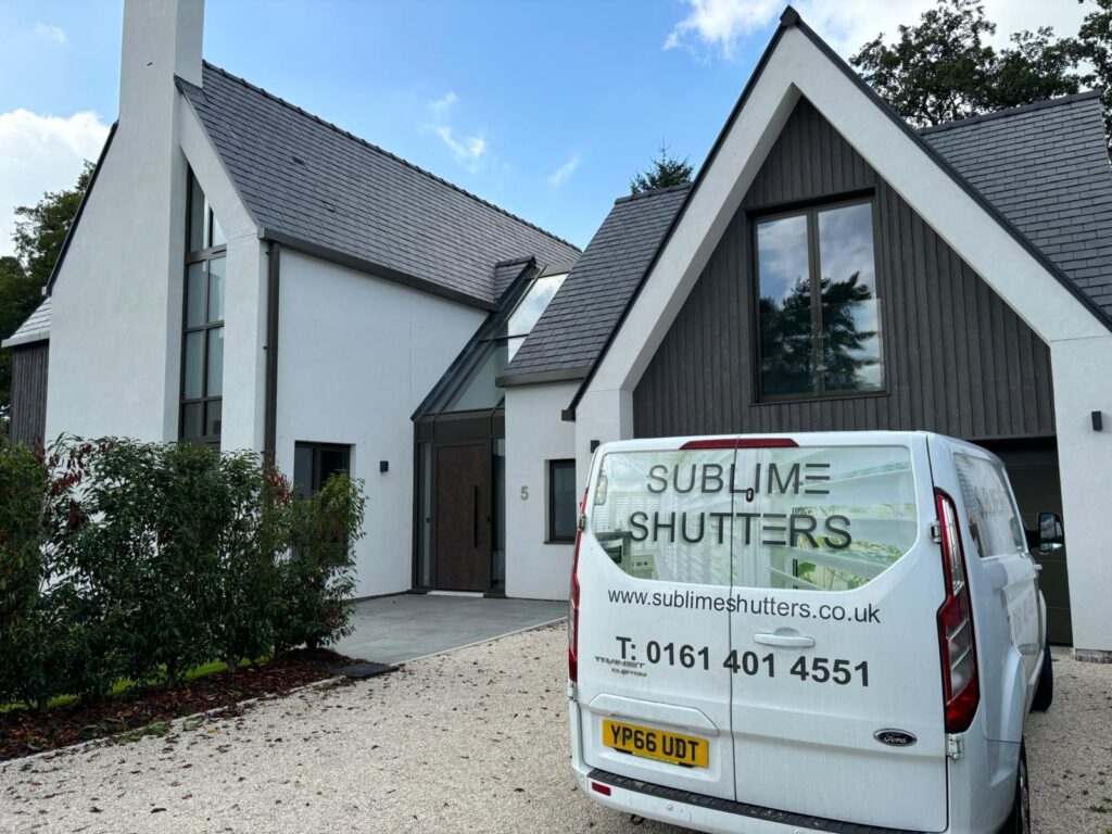 Plantation shutters in Wilmslow, Cheshire